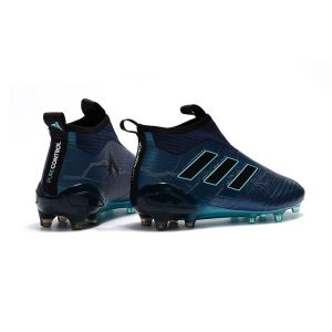 Kopačky Pánské Adidas ACE 17+ PureControl FG – Modrá Černá